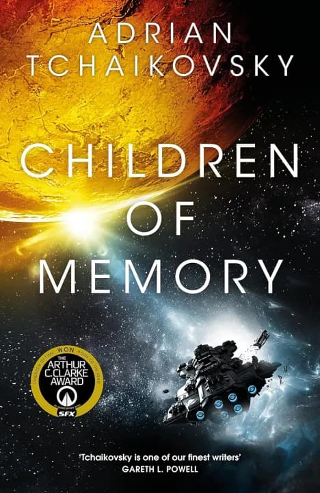 Children of Memory by Adrian Tchaikovsky — book cover