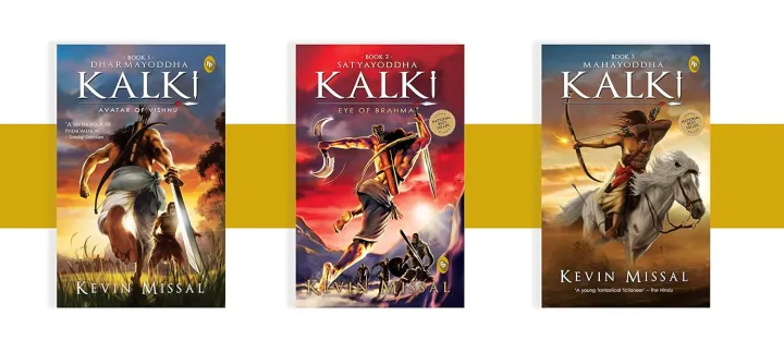 The Kalki Trilogy (3 Books) - Avatar of Vishnu; Eye of Brahma; Sword of Shiva by Kevin Missal — book cover