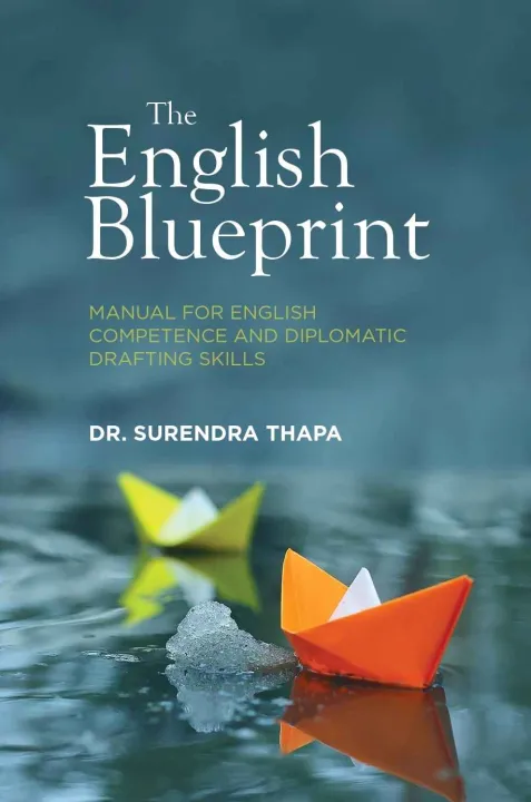 The English Blueprint + Decoding Diplomacy by Dr. Surendra Thapa — book cover