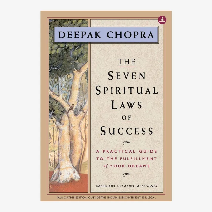 The Seven Spiritual Laws of Success by Deepak Chopra — book cover