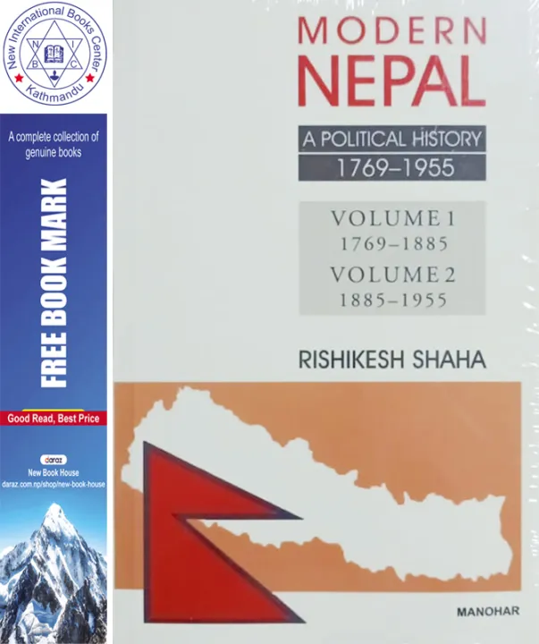 Modern Nepal: A Political History, 1769-1955 by Rishikesh Shaha — book cover