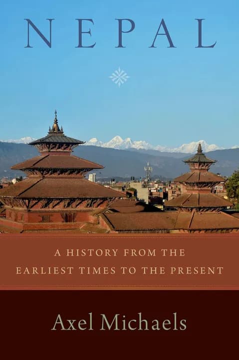 Nepal: A History from the Earliest Times to the Present by Axel Michaels — book cover