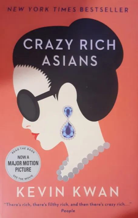 Crazy Rich Asians by Kevin Kwan — book cover