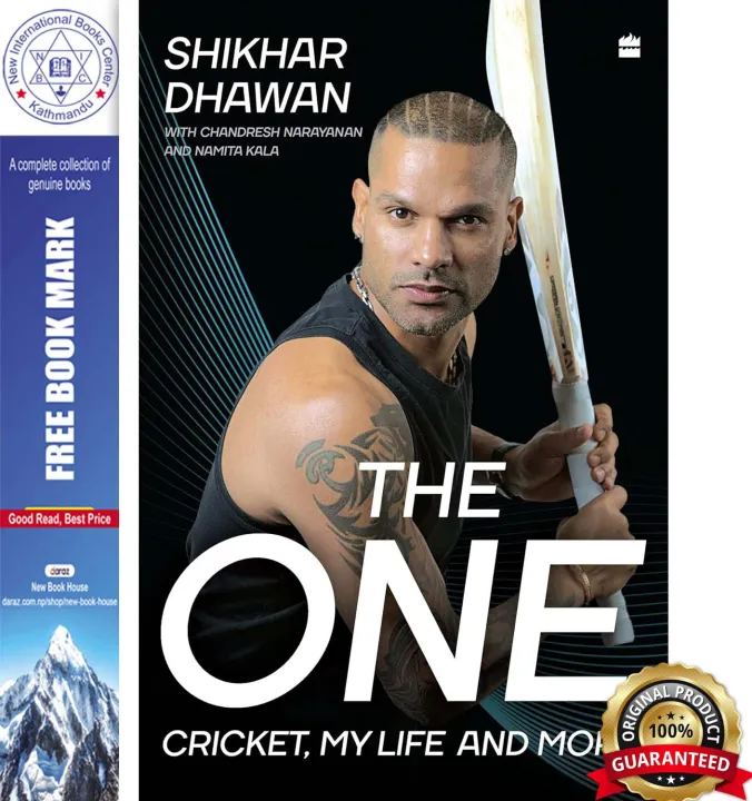 The One : Cricket, My Life and More by Shikhar Dhawan — book cover
