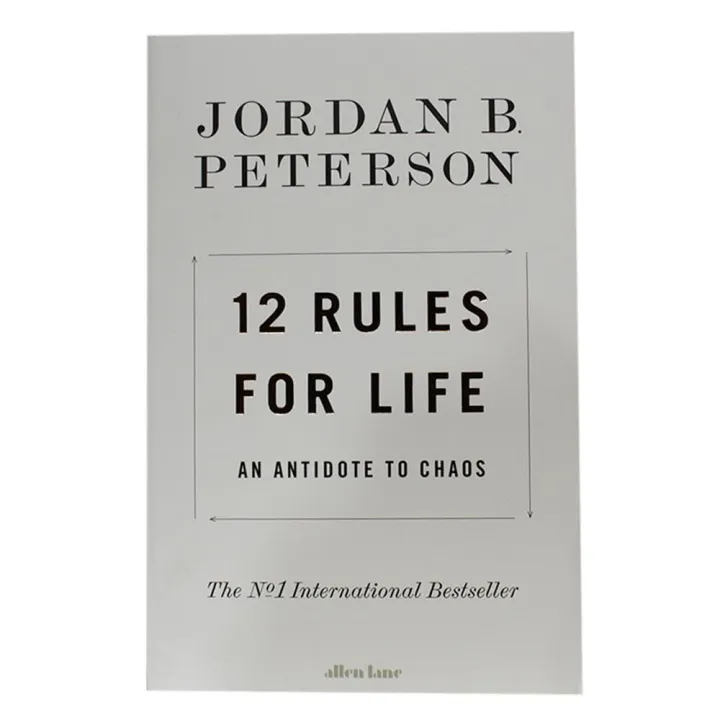 12 Rules For Life by Jordan B. Peterson — book cover