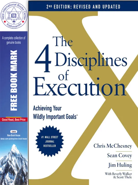 4 Disciplines of Execution by Chris McChesney & Sean Covey — book cover