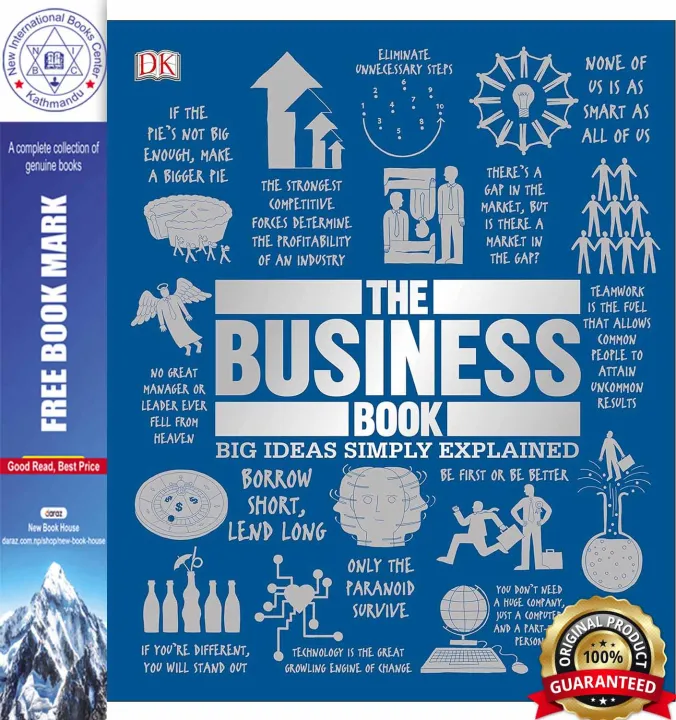 The Business Book : Big Ideas Simply Explained by Unknown — book cover