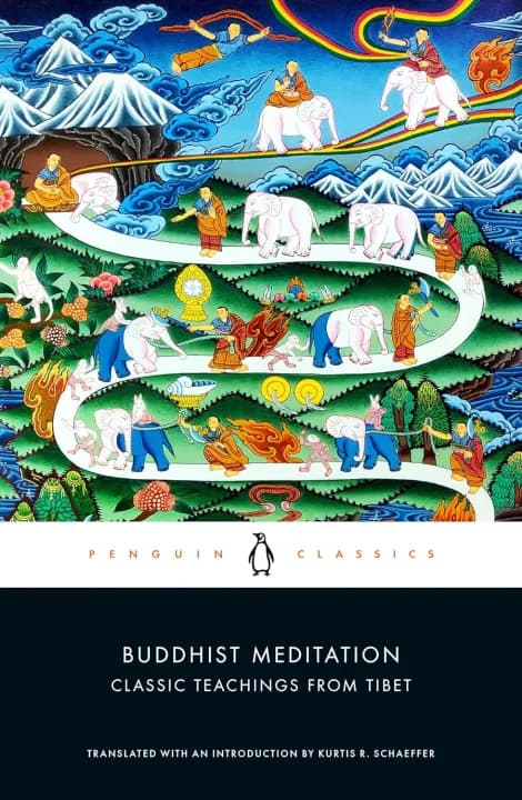Buddhist Meditation: Classic Teachings from Tibet by Kurtis R. Schaeffer — book cover