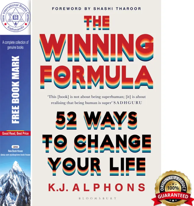 The Winning Formula: 52 Ways to Change Your Life by K.J. Alphons — book cover