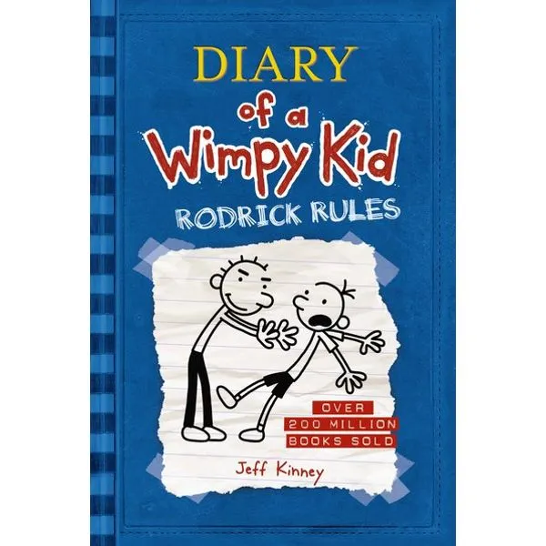 Diary Of A Wimpy Kid Rodrick Rules by Jeff Kinney — book cover