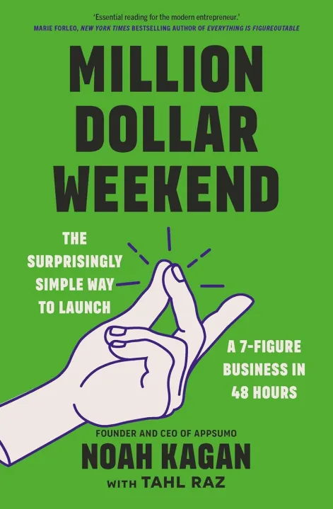Million Dollar Weekend by Noah Kagan — book cover