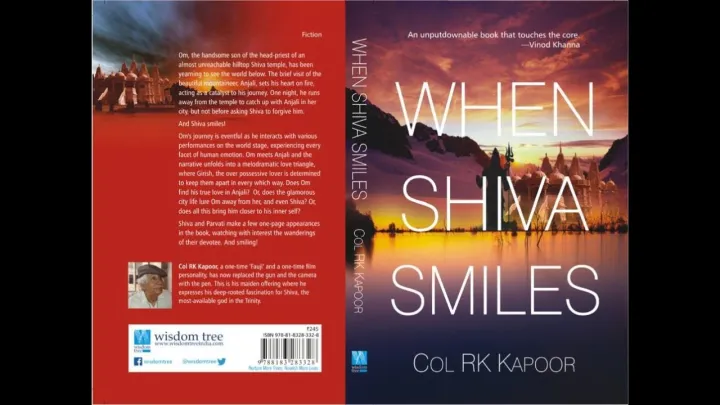 When Shiva Smiles by Col Rk Kapoor — book cover