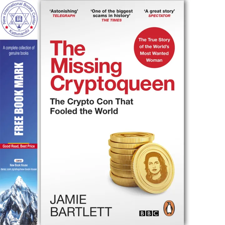 The Missing Cryptoqueen: The Crypto Con That Fooled the World by Jamie Bartlett — book cover